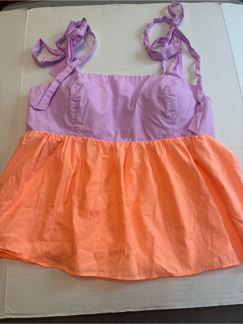 Lilly Pulitzer Anlee Cotton Top Size 10 Purple Iris PB Bellini